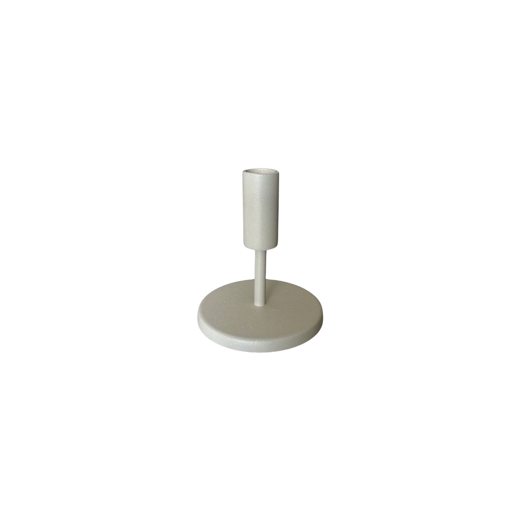 Kandelaar Beige - Ijzer - 12 cm - STILL