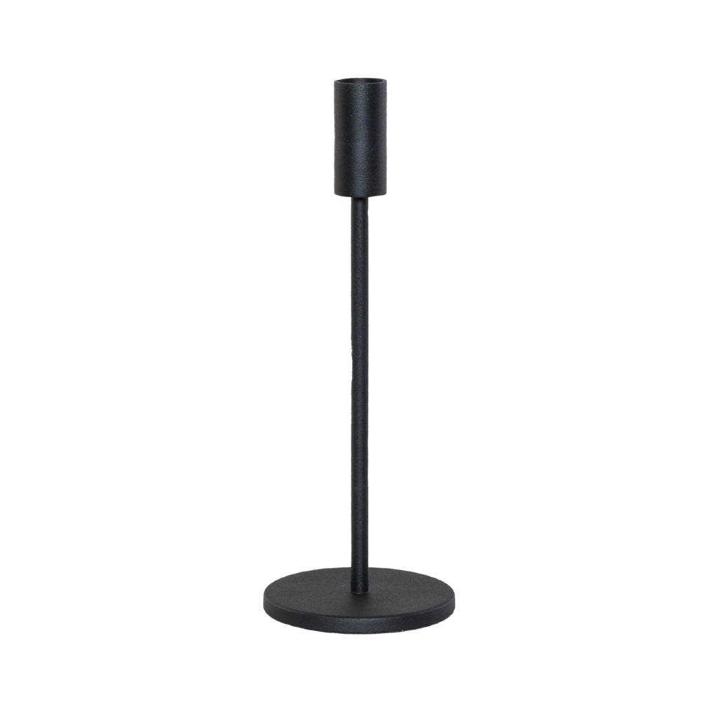 Kandelaar Zwart - Ijzer - 29 cm - STILL