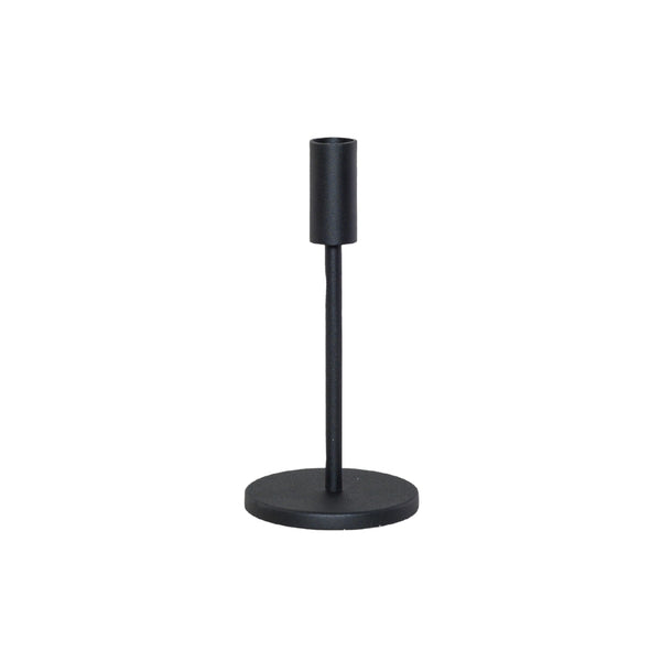 Kerzenständer Schwarz - Eisen - 22 cm - STILL