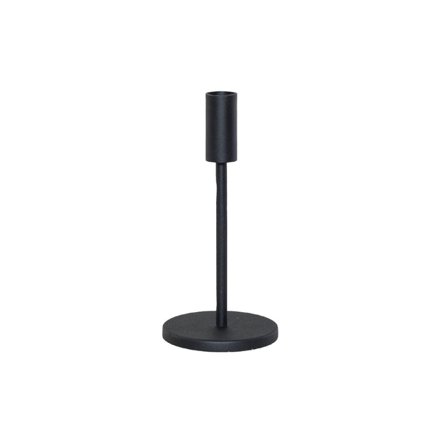Kandelaar Zwart - Ijzer - 22 cm - STILL