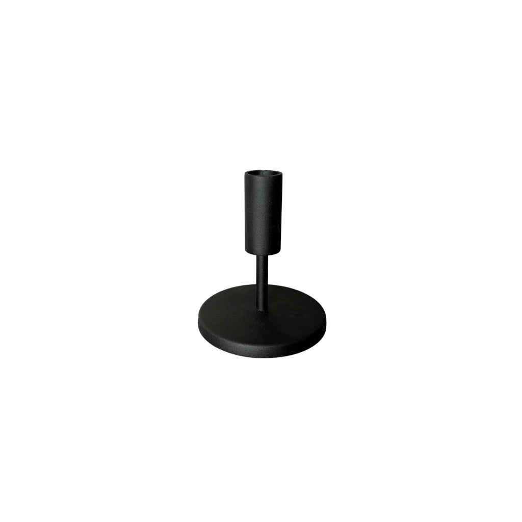 Kandelaar Zwart - Ijzer - 12 cm - STILL