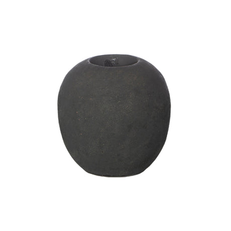 STILL Waxinelichthouder Bol Black Series - 15 cm