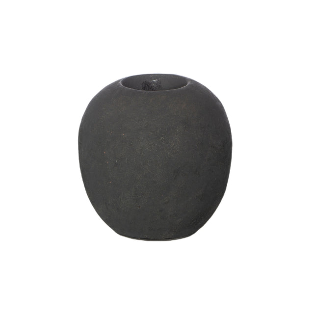 STILL Waxinelichthouder Bol Black Series - 15 cm