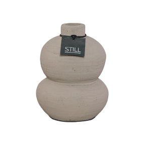 STILL Vaas Gourd Taupe - 22x17 cm