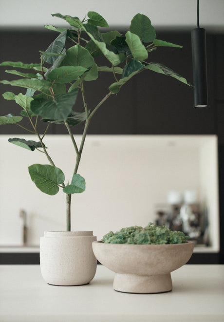 Bloempot - Neck - Beige - 20x15 cm - STILL