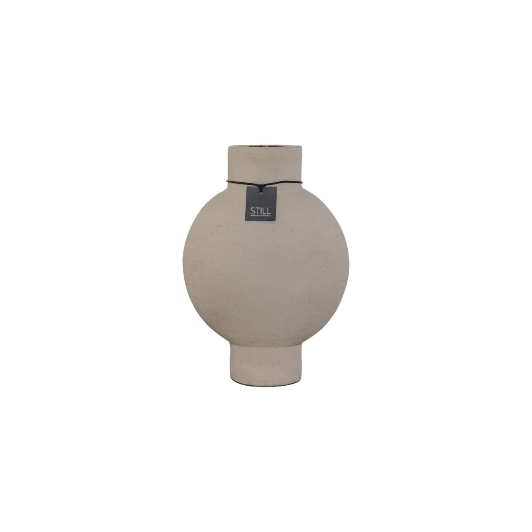 Bolvaas - Ovaal - Taupe - 22x17 cm - STILL