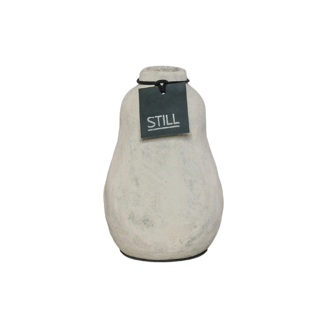Flesvaas Organische Vorm - Beige - 18x12 cm - STILL