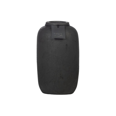 Flesvaas - Zwart - 30x18 cm - STILL Black Series