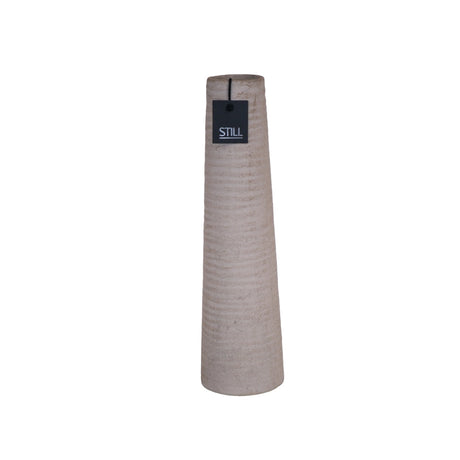 Geribbelde Vaas hoog Light 60x15 cm - STILL