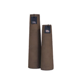 Geribbelde vaas hoog Espresso 50x14 en 40x12 cm - STILL