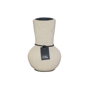 Kleine Flesvaas - Beige - 20x14 cm - STILL