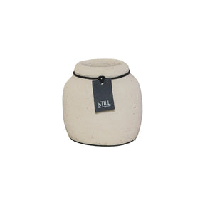 Kleine Vaas - Beige - 12x12 cm - STILL
