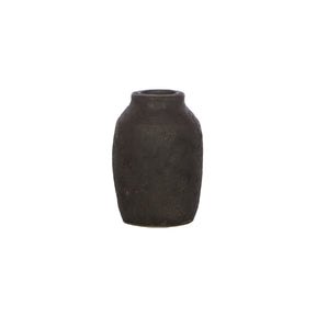 Kleine Vaas - Hoog - Zwart - 15x9 cm - Black Series - STILL