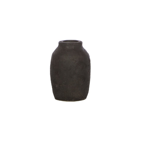 Kleine Vaas - Hoog - Zwart - 15x9 cm - Black Series - STILL