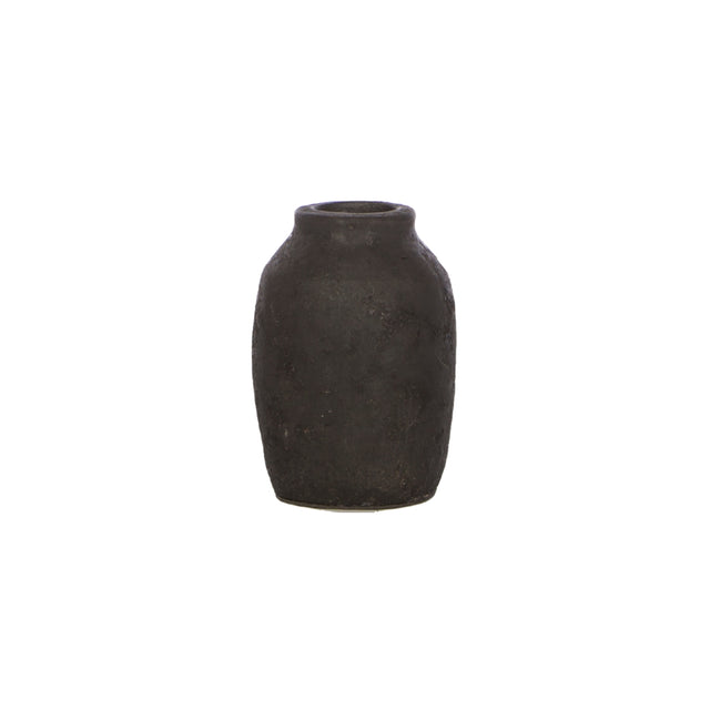 Kleine Vaas - Hoog - Zwart - 15x9 cm - Black Series - STILL