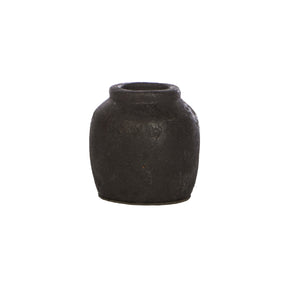 Kleine Vaas - Zwart - 12x12 cm - Black Series - STILL