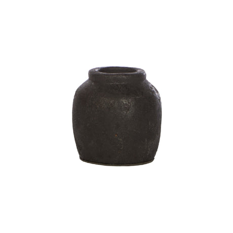 Kleine Vaas - Zwart - 12x12 cm - Black Series - STILL
