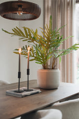 Kandelaar Zwart - Ijzer - 29 cm - STILL