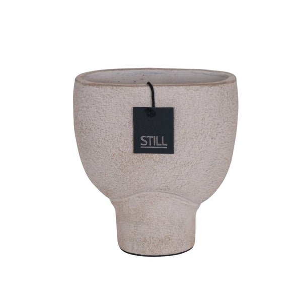 Vase - Oval - Light - 28x22 cm - STILL