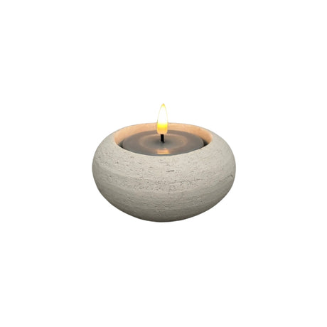 Waxinelichthouder - Maxi - Beige - 10x4 cm - STILL