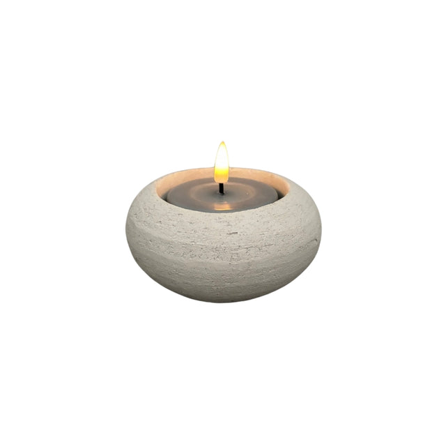 Waxinelichthouder - Maxi - Beige - 10x4 cm - STILL