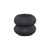 Waxinelichthouder - Maxi - Dubbel - Zwart - 10x8 cm - STILL Black Series