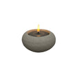 Waxinelichthouder - Maxi - Taupe - 10x4 cm - STILL