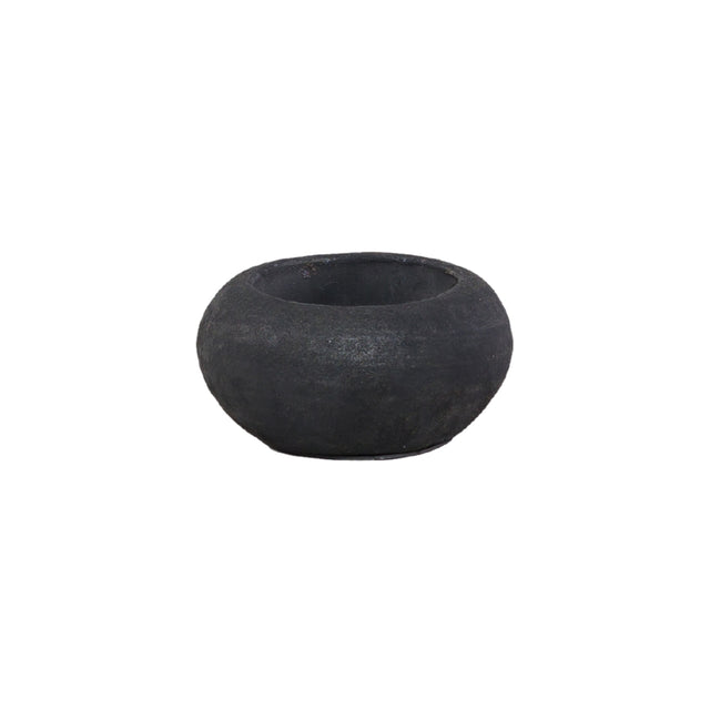 Waxinelichthouder - Maxi - Zwart - 10x4 cm - STILL Black Series