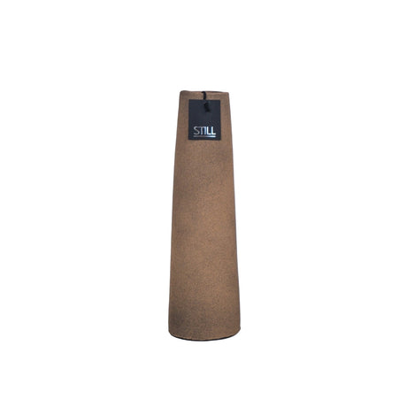 Hoge vaas Latte 40x12 cm van handgemaakt aardewerk uit de STILL Collection